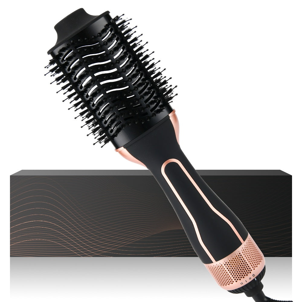 3-in-1 Electric Hair Dryer Brush: Dry, volumize, style.