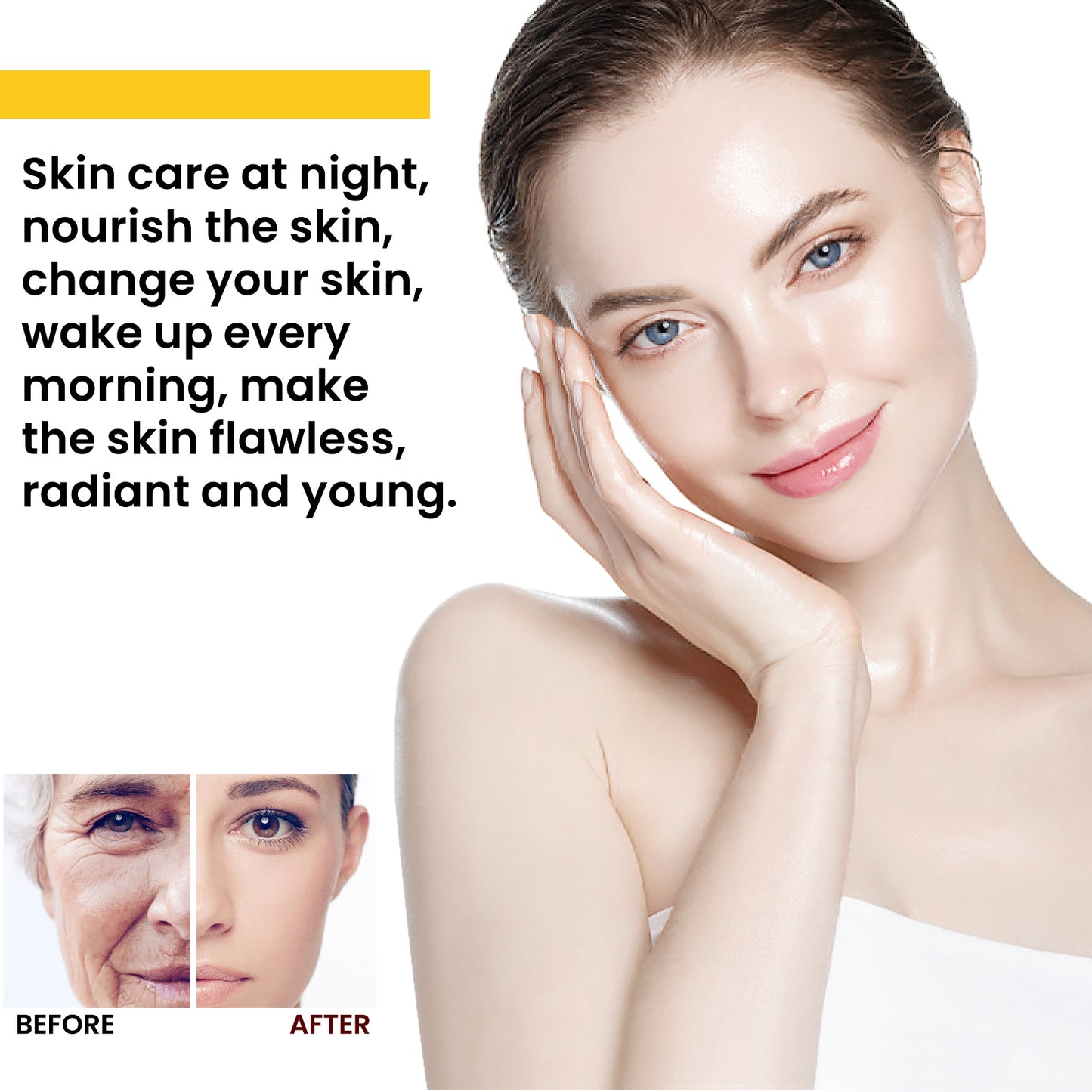 EELHOE Retinol cream reduces wrinkles and firms the skin.