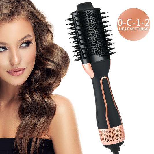 3-in-1 Electric Hair Dryer Brush: Dry, volumize, style.